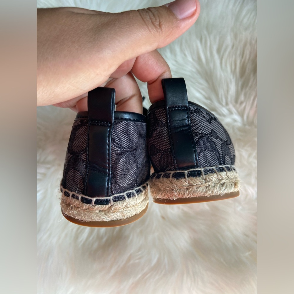 Coach logo espadille women’s size 8B - Picture 4 of 10